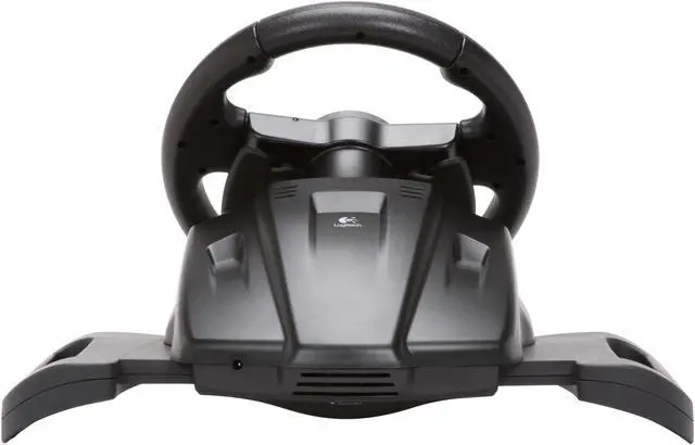 Alt view image 3 of 4 - Logitech Driving Force Wireless Force Feedback Wheel for PS3