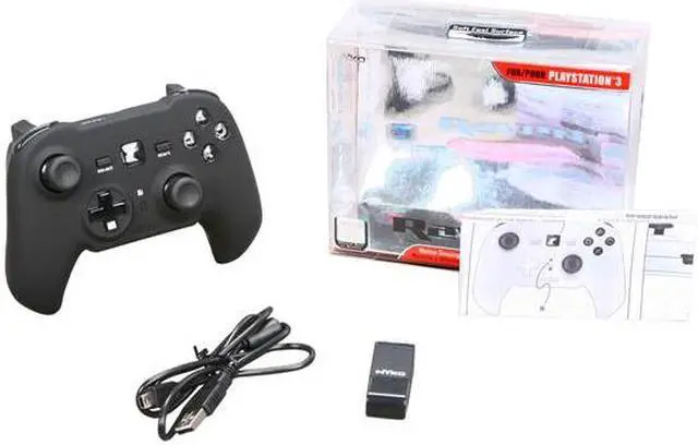 Alt view image 7 of 7 - NYKO Raven Wireless PS3 Controller (offset sticks)