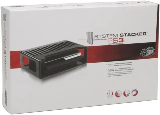 Alt view image 3 of 3 - Mad Catz PS3 Horizontal System Stacker