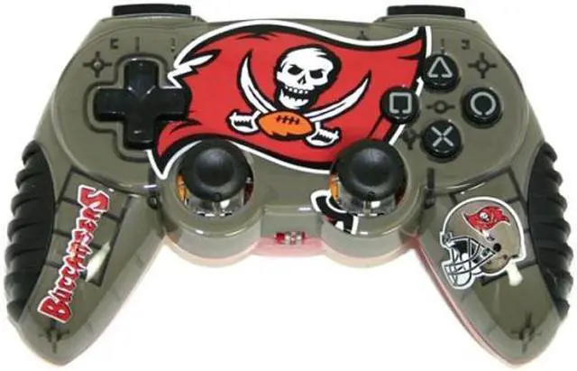 Main image of Mad Catz Officially Licensed Tampa Bay Buccaneers NFL Wireless PS2 Controller