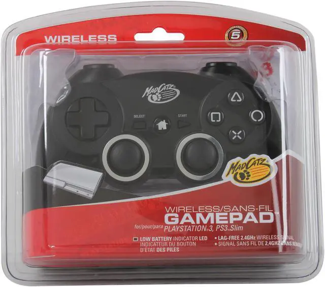 Alt view image 8 of 8 - Mad Catz PS3 Wireless Gamepad