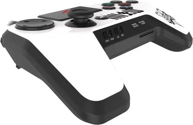 Alt view image 3 of 8 - Mad Catz SFV FightPad PRO for PlayStation 3 & PlayStation 4 - White