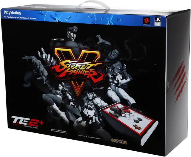 Alt view image 8 of 8 - Mad Catz SFV Arcade FightStick Tournament Edition 2+ for PlayStation 3 & PlayStation 4