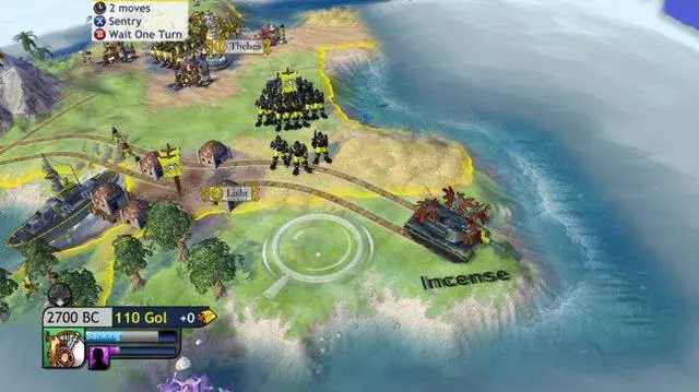 Alt view image 10 of 20 - Sid Meier's Civilization Revolution PlayStation 3