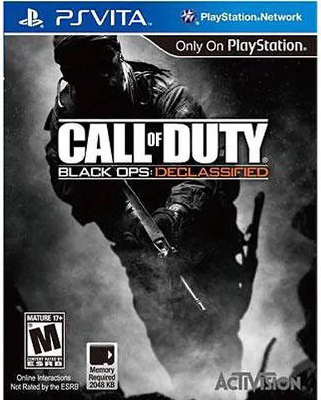 Main image of PSVITA playstation Call of Duty Black OPS Declassified