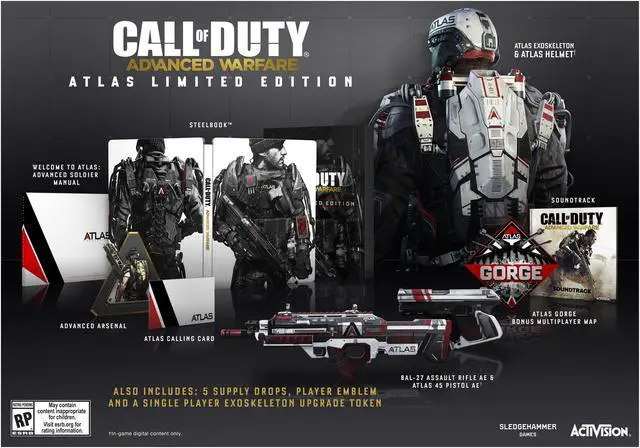 Alt view image 2 of 5 - Call of Duty: Advanced Warfare Atlas Limited Edition PS4