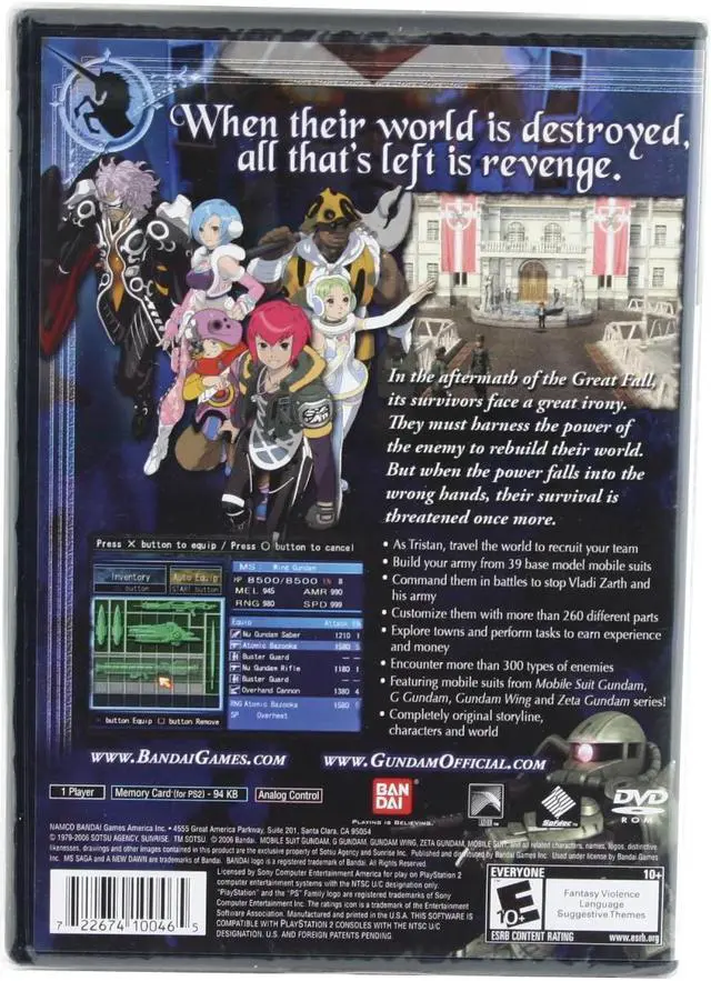 Alt view image 2 of 20 - MS Saga: A New Dawn Game