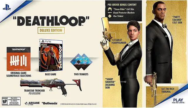 Alt view image 4 of 12 - Deathloop Deluxe Edition- PlayStation 5