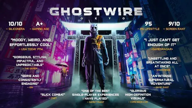 Alt view image 4 of 6 - Ghostwire: Tokyo Standard Edition - PS5 Video Games