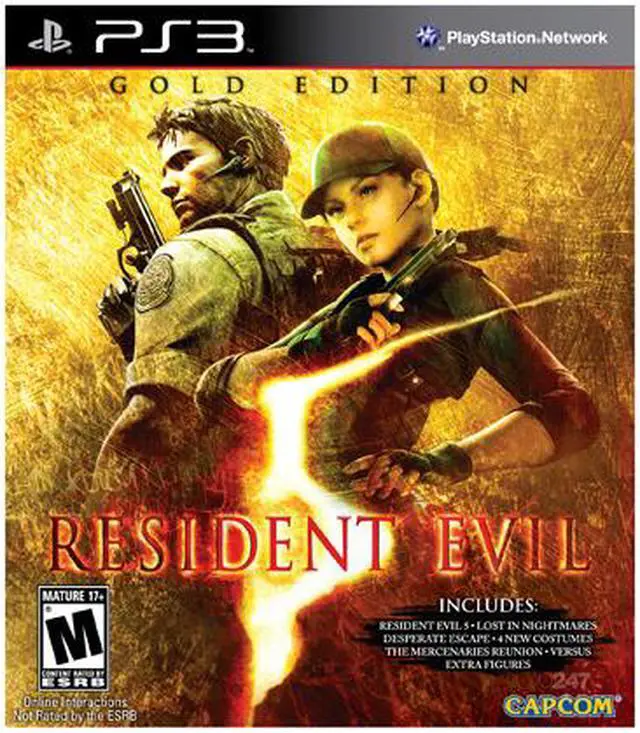 Main image of Resident Evil 5: Gold PlayStation 3