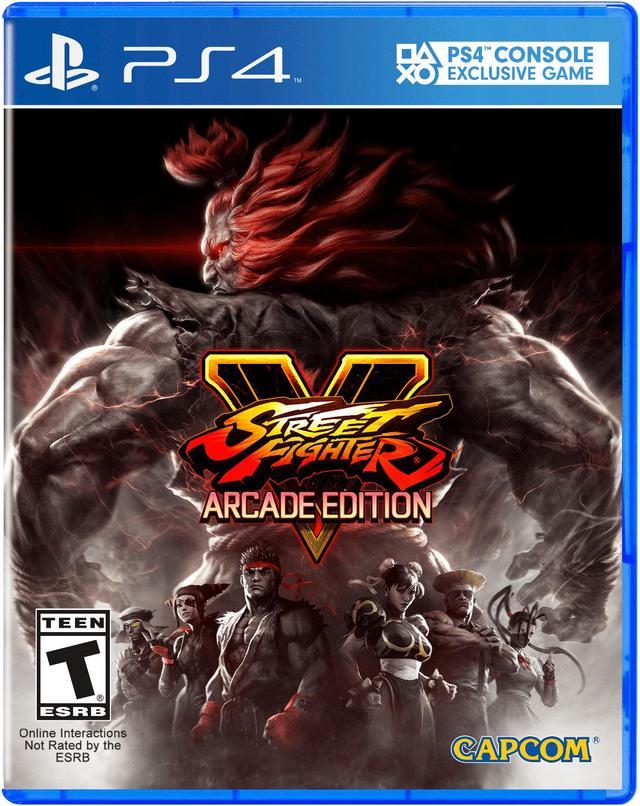 Capcom Street Fighter V Arcade Edition SONY PS4 PLAYSTATION 4