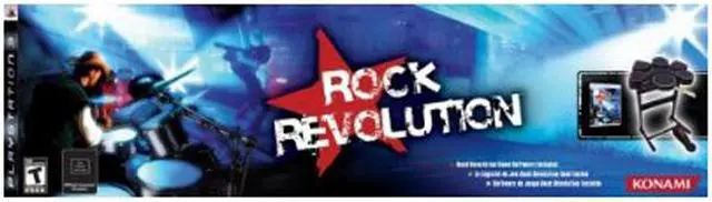Main image of Rock Revolution w/Drum Kit Playstation3 Game
