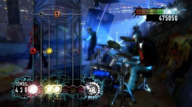Alt view image 3 of 19 - Rock Revolution w/Drum Kit Playstation3 Game