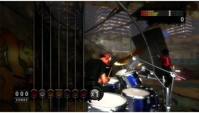 Alt view image 19 of 19 - Rock Revolution w/Drum Kit Playstation3 Game