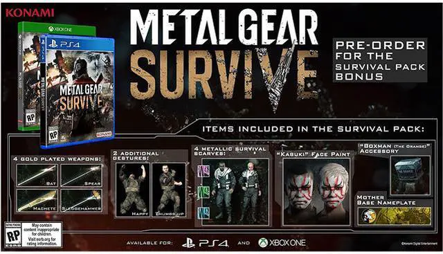 Alt view image 2 of 10 - Metal Gear Survive - PlayStation 4