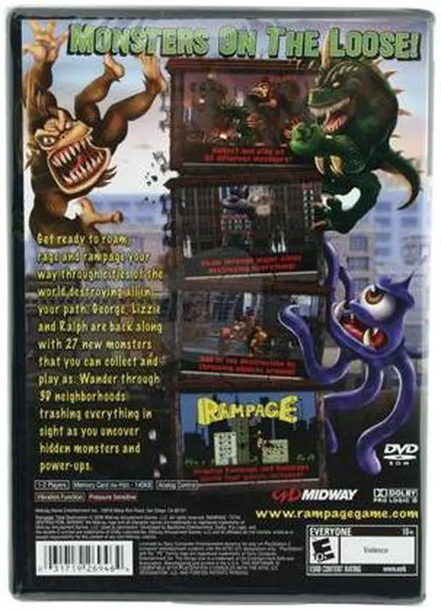 Alt view image 2 of 8 - Rampage: Total Destruction Game