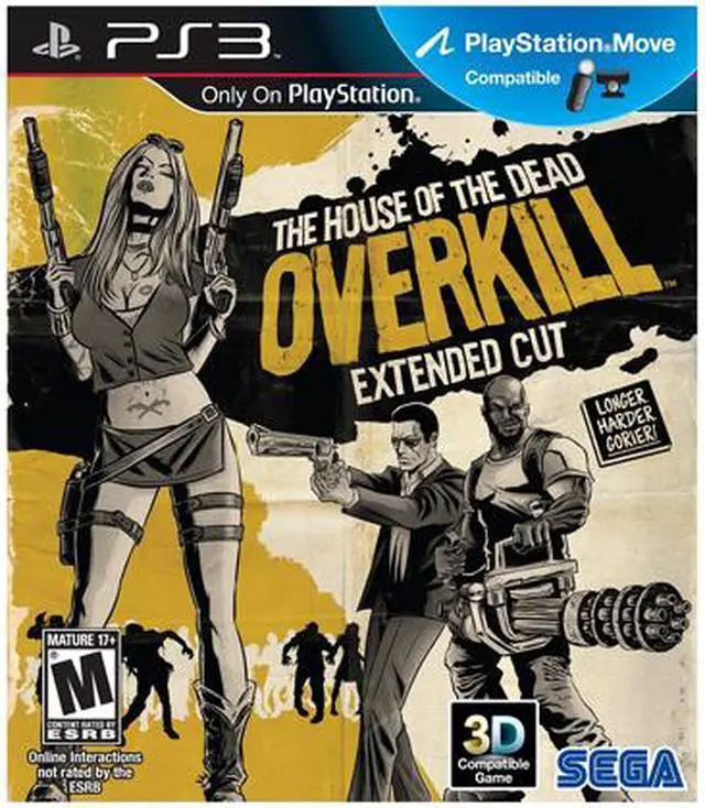Main image of House of the Dead: OVERKILL Extended Cut Playstation3 Game