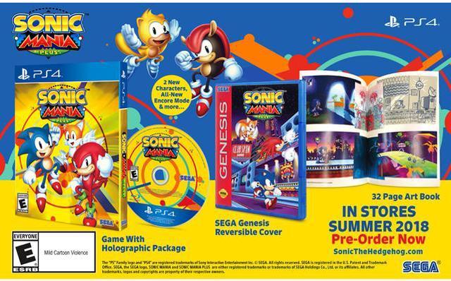 Sonic Mania - PS4 - Game Games - Loja de Games Online