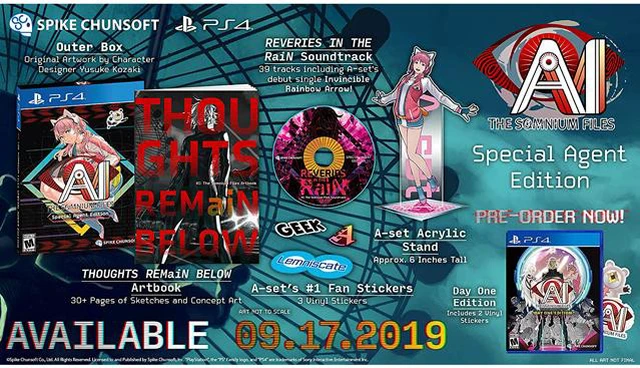 Alt view image 2 of 8 - Al: Somnium Files Limited Edition - PlayStation 4
