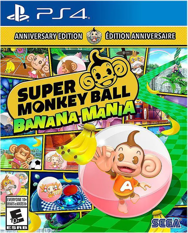 Main image of Super Monkey Ball Banana Mania Standard Edition - PlayStation 4