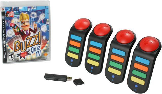 Buzz Quiz TV w/4 Wireless Buzzers 