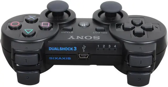 Alt view image 4 of 5 - SONY DualShock 3 Wireless Controller Black