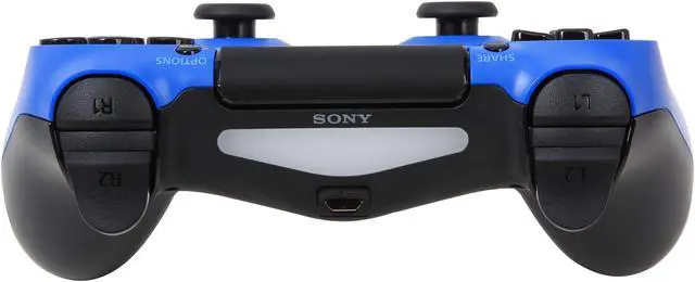 Alt view image 6 of 8 - Sony DualShock 4 Wireless Controller for PlayStation 4 - Wave Blue