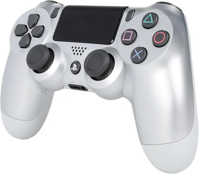 Alt view image 2 of 8 - DualShock 4 Wireless Controller for PlayStation 4 - Silver