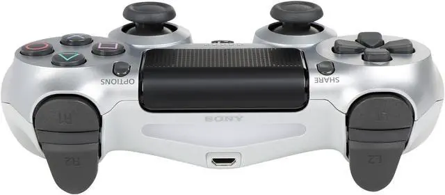 Alt view image 6 of 8 - DualShock 4 Wireless Controller for PlayStation 4 - Silver