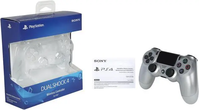 Alt view image 8 of 8 - DualShock 4 Wireless Controller for PlayStation 4 - Silver