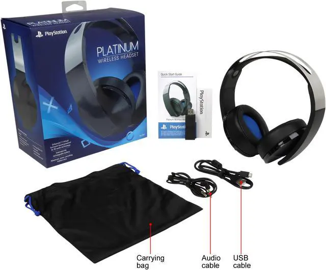 Alt view image 8 of 8 - PlayStation Platinum Wireless Headset - PlayStation 4