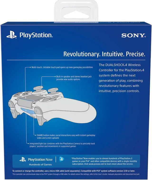 Alt view image 8 of 8 - DualShock 4 Wireless Controller for PlayStation 4 - Gold