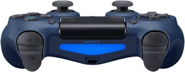 Alt view image 4 of 4 - DualShock 4 Wireless Controller for PlayStation 4 - Midnight Blue
