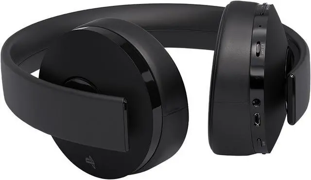 Alt view image 4 of 7 - PlayStation Gold Wireless Headset - PlayStation 4 - Black