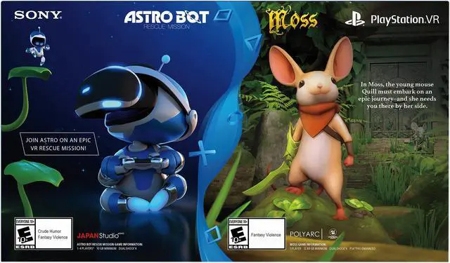 Alt view image 2 of 3 - PlayStation VR - ASTRO BOT Rescue Mission & Moss Bundle
