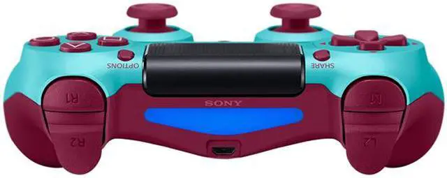 Alt view image 4 of 4 - Sony PlayStation DualShock 4 Wireless Controller - Berry Blue