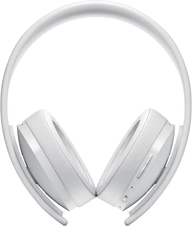 Alt view image 2 of 8 - Sony Gold Wireless Headset (White) - PlayStation 4