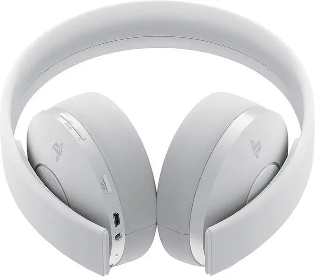 Alt view image 3 of 8 - Sony Gold Wireless Headset (White) - PlayStation 4