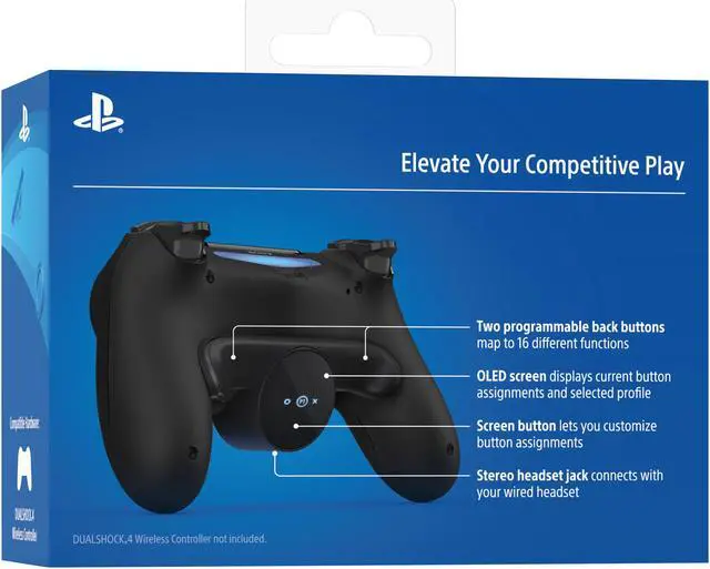 Alt view image 4 of 5 - PlayStation DUALSHOCK 4 Back Button Attachment