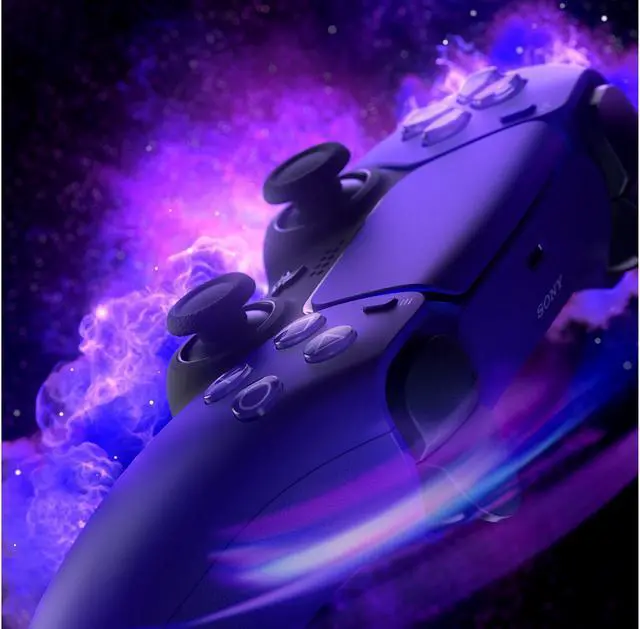 Alt view image 9 of 9 - PlayStation DualSense Wireless Controller  - Galactic Purple