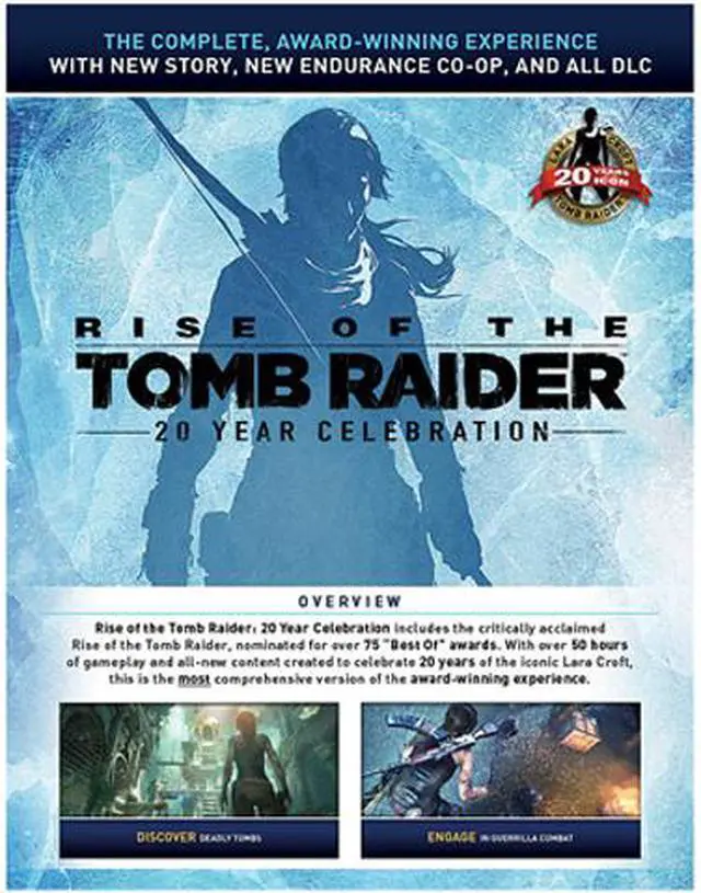 Alt view image 3 of 4 - Rise of the Tomb Raider: 20 Year Celebration - PlayStation 4