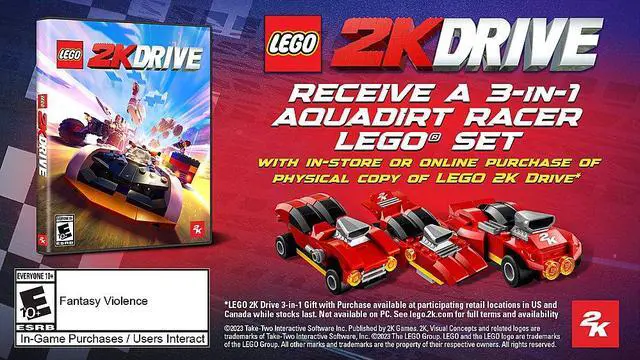 Alt view image 2 of 7 - Lego 2k Drive- PS5