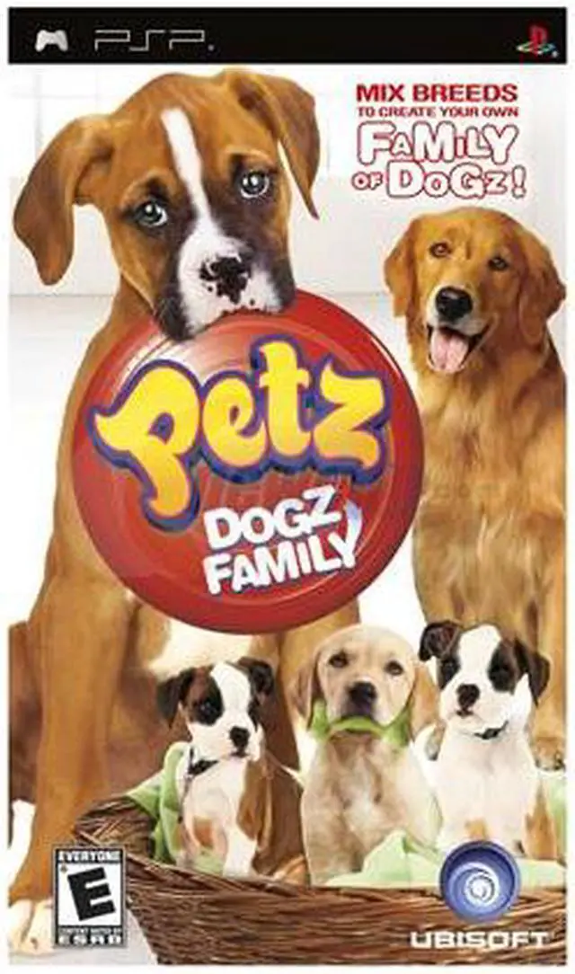 Main image of Petz Dog Family PSP Game Ubisoft