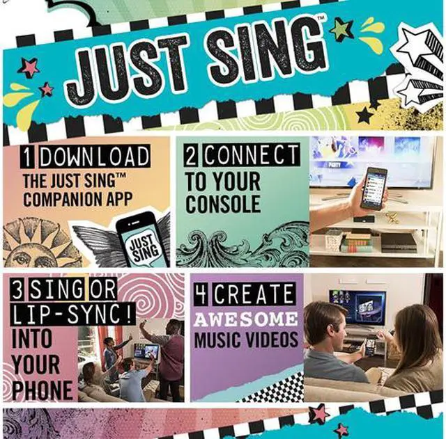 Alt view image 6 of 6 - Just Sing - PlayStation 4
