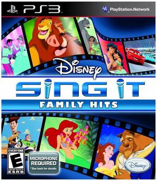 Dependencia Adelaida dorado Disney Sing It: Family Hits Playstation3 Game PS3 Video Games - Newegg.com
