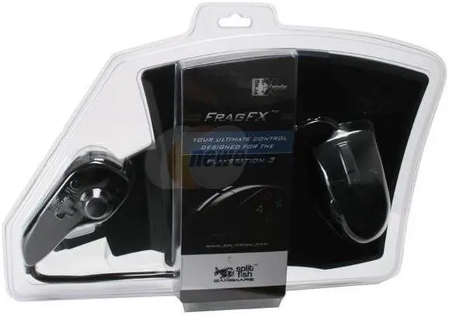 Alt view image 4 of 4 - split fish GAMEWARE FragFX Controller for PS3