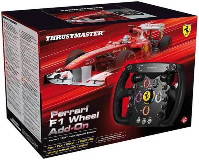 Alt view image 12 of 11 - Thrustmaster Ferrari F1 Wheel Add-On (PS5, PS4, Xbox Series X|S, One, PC)