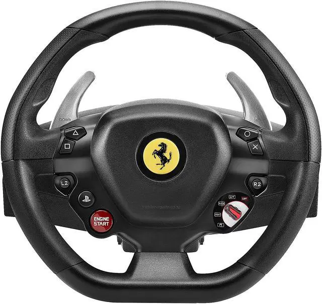 Alt view image 2 of 4 - Thrustmaster T80 Ferrari 488 GTB Edition Racing Wheel (PS5, PS4, PC)