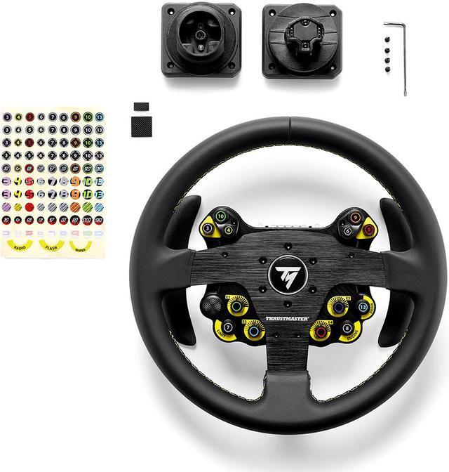 Alt view image 3 of 4 - Thrustmaster EVO Racing 32R Leather Wrapped Wheel Rim and Detachable Hub (Compatible with PS4, PS5, Xbox Series, Xbox One and PC)