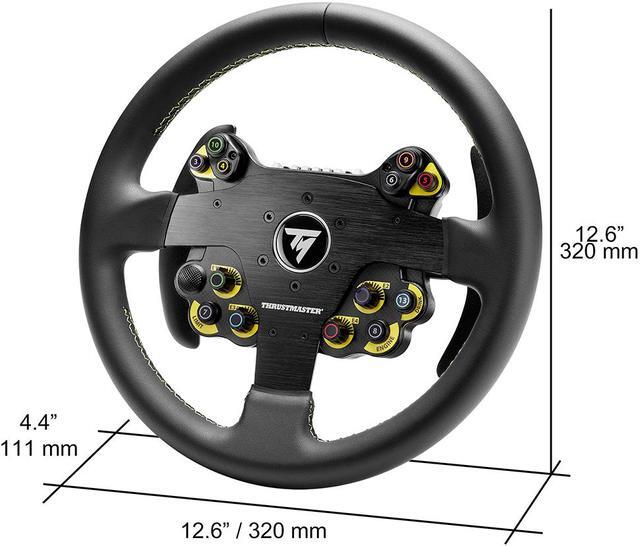 Alt view image 2 of 4 - Thrustmaster EVO Racing 32R Leather Wrapped Wheel Rim and Detachable Hub (Compatible with PS4, PS5, Xbox Series, Xbox One and PC)